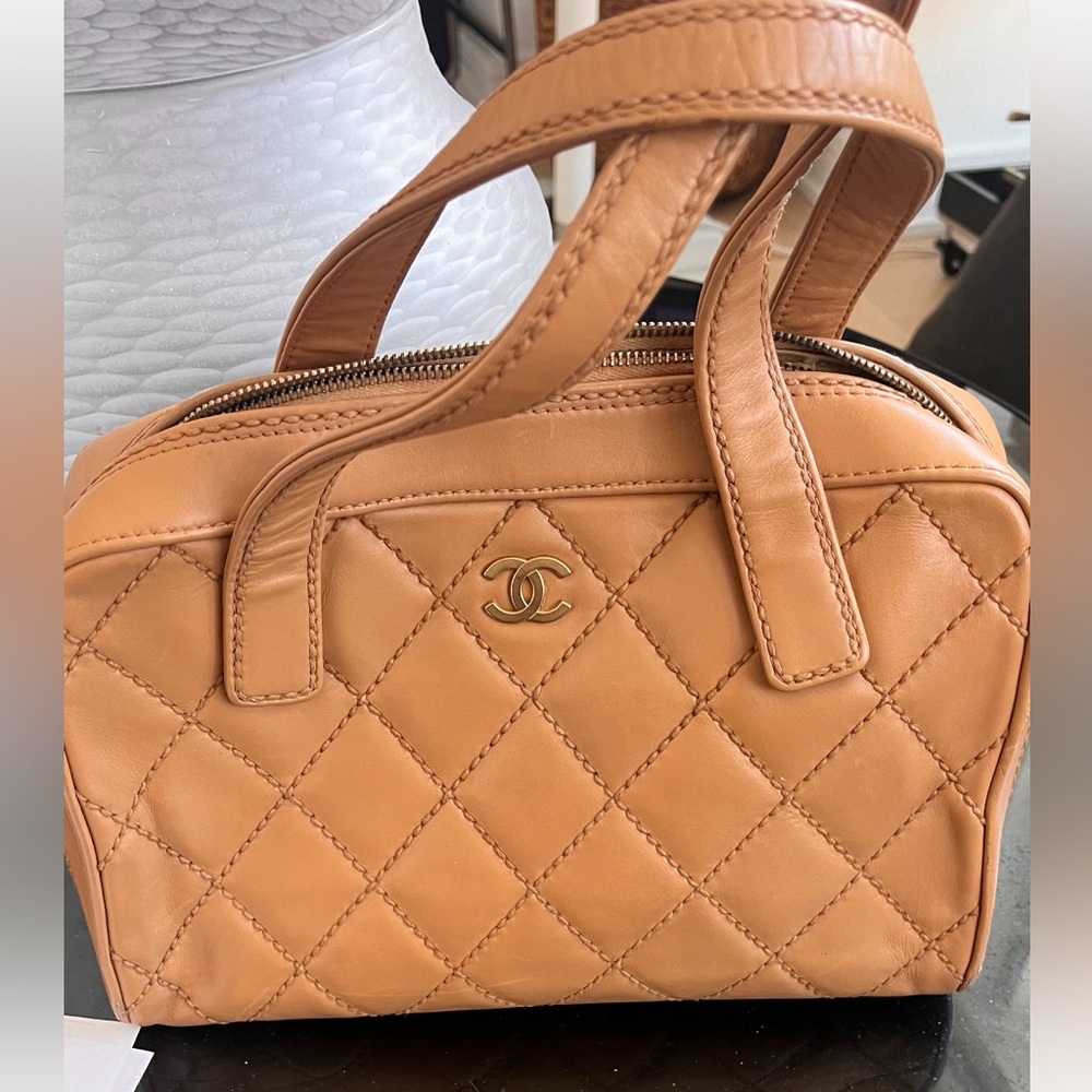 Authentic Chanel Bowling Bag